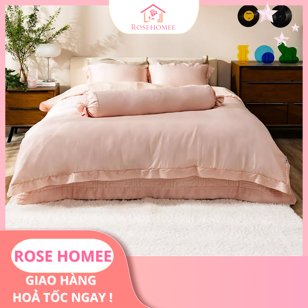 Hình ảnh bộ chăn ga lụa xinh Hình ảnh bộ chăn ga lụa xinh