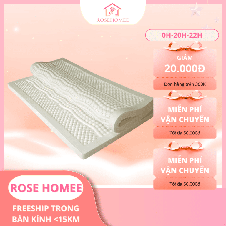 Trang chủ 4 đệm cao su non