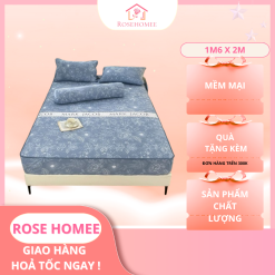 Ga Gối Cotton Đũi Trần Bông Cao Cấp Siêu Mềm Mại Thoáng Mát, Tặng Kèm Vỏ Ôm